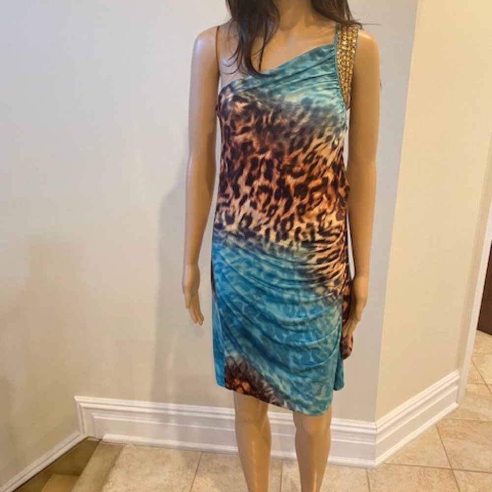 New Animal Print Sexy Dress